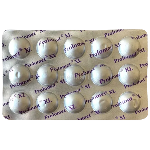 prolomet xl 25mg tablet 15's